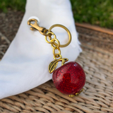 Apple Bag Charm KeyChain