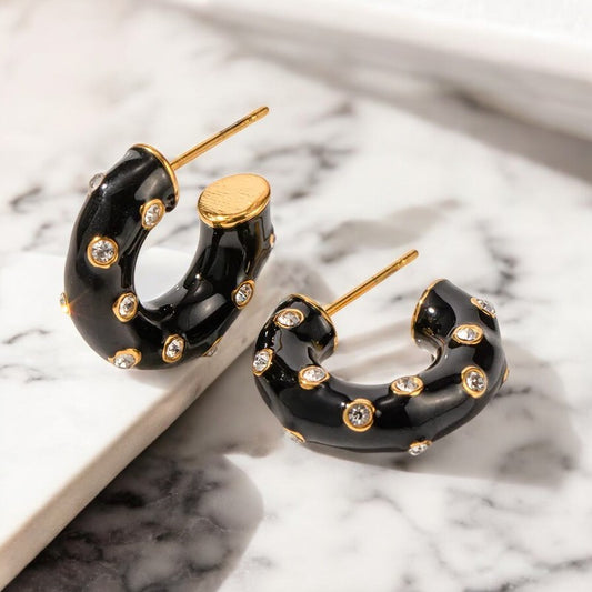 Emmy Hoops Earrings